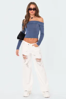 Top athena doblado de Edikted en Tops para argentina