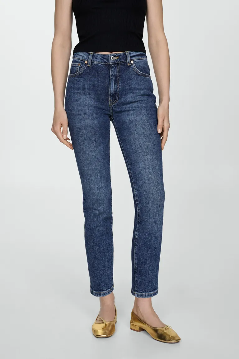 Jeans claudia slim cortos de Mango en Pantalones para argentina