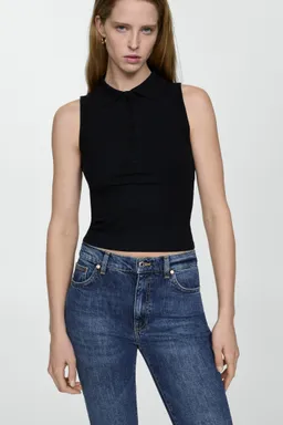 Jeans claudia slim cortos de Mango en Pantalones para argentina
