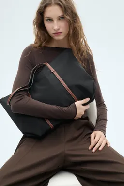 Bolso shopper doble asa de Mango en Bolsos y Carteras para argentina