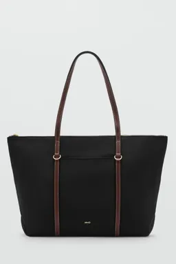 Bolso shopper doble asa de Mango en Bolsos y Carteras para argentina
