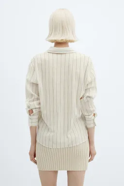 Camisa rayas bolsillos de Mango en Camisas para argentina
