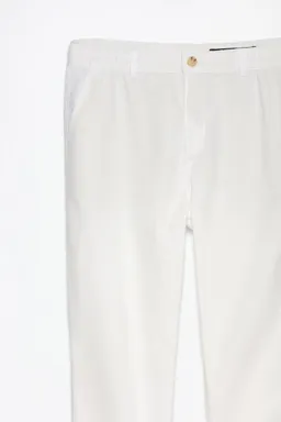 Pantalón chino algodón lino de Lefties en Pantalones para argentina