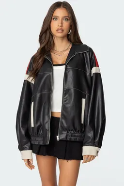 Campera cuero sintético north star de Edikted en Chaquetas para argentina