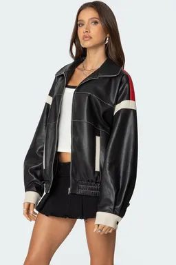 Campera cuero sintético north star de Edikted en Chaquetas para argentina