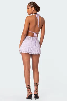 Mini vestido encaje danna de Edikted en Vestidos para argentina