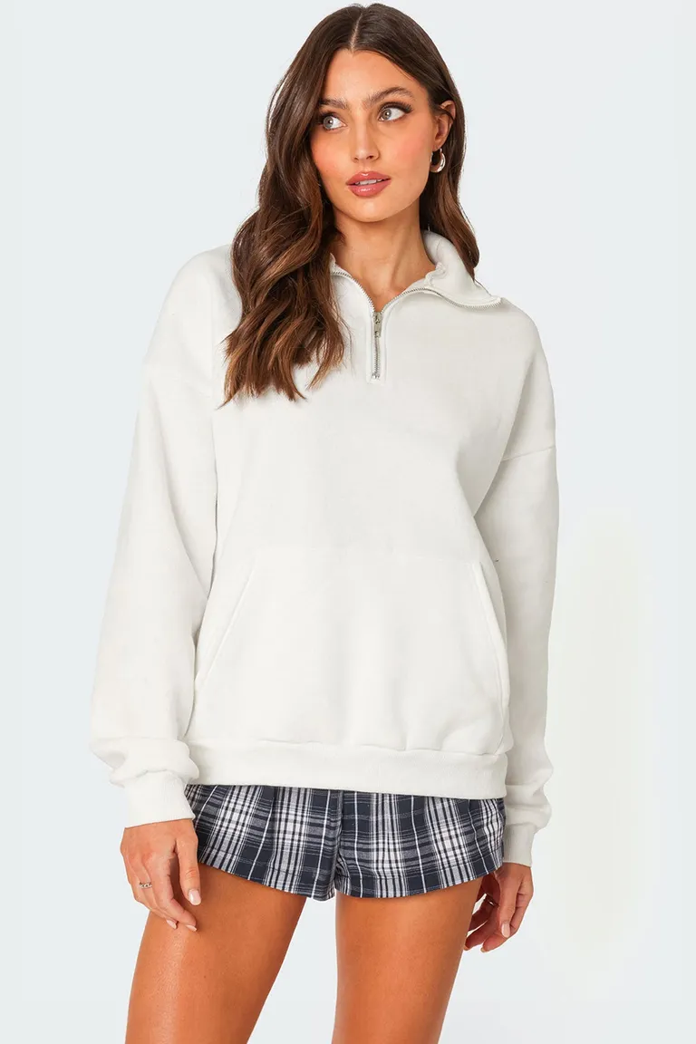 Buzo oversize con cierre de Edikted en Buzos y Sweaters para argentina