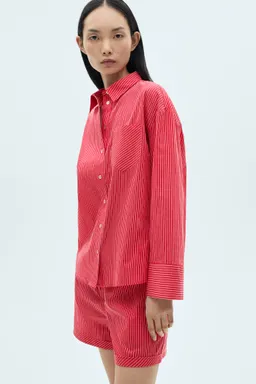 Camisa algodón rayas de Mango en Camisas para argentina