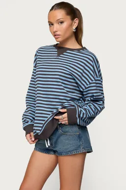 Sweatshirt rayas onda de Edikted en Buzos y Sweaters para argentina