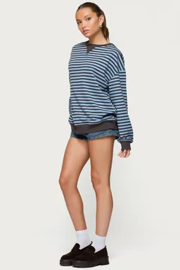 Sweatshirt rayas onda de Edikted en Buzos y Sweaters para argentina