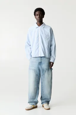 Jeans wide leg carpenter de Pull&Bear en Pantalones para argentina