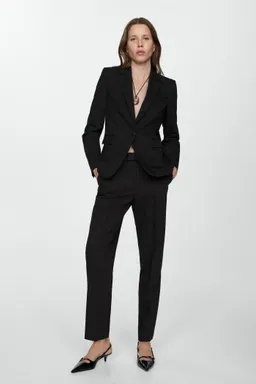 Pantalón recto traje de Mango en Pantalones para argentina