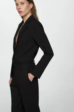 Pantalón recto traje de Mango en Pantalones para argentina