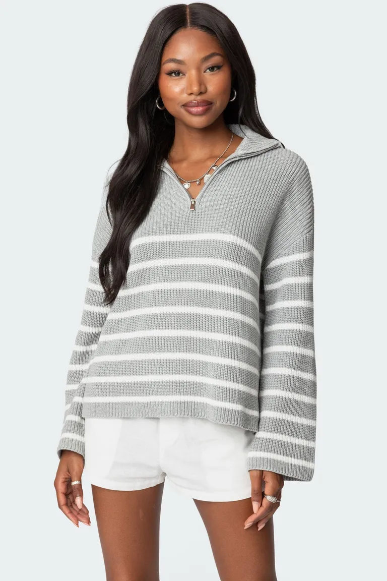 Sweater oversize con cierre de Edikted en Buzos y Sweaters para argentina