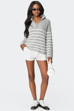 Sweater oversize con cierre de Edikted en Buzos y Sweaters para argentina