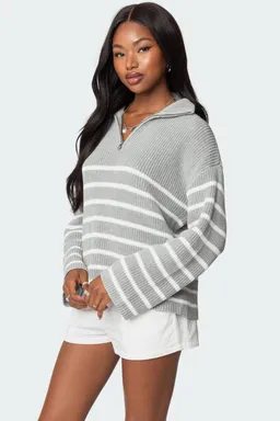 Sweater oversize con cierre de Edikted en Buzos y Sweaters para argentina