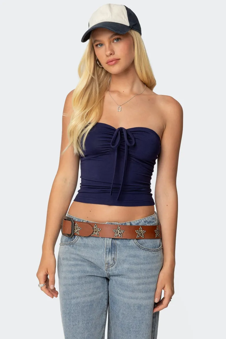 Top annelise strapless de Edikted en Tops para argentina