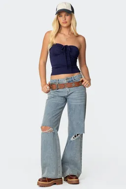 Top annelise strapless de Edikted en Tops para argentina