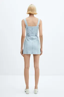 Vestido jean con botones de Mango en Vestidos para argentina