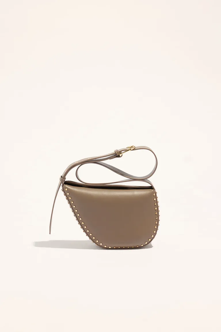 Cartera mediana de material sintético con detalles de tachuelas de Portsaid en Bolsos y Carteras para argentina