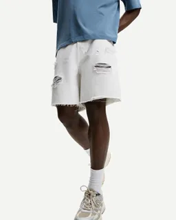 Bermuda denim con roturas de Bershka en Bermudas y Shorts para argentina