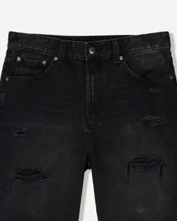 Bermuda denim con roturas de Bershka en Bermudas y Shorts para argentina