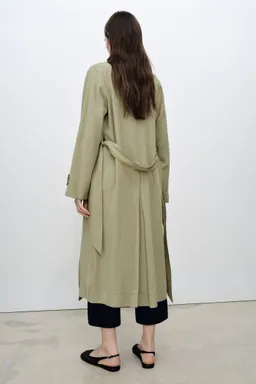 Trench suave con cinturón de Mango en Chaquetas para argentina