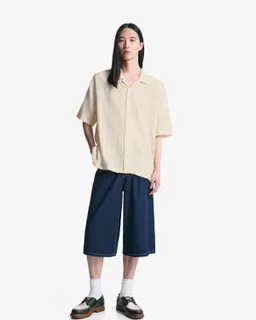 Camisa manga corta rústica de Bershka en Camisas para argentina