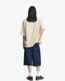 Camisa manga corta rústica de Bershka en Camisas para argentina