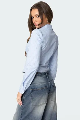 Camisa rayas entallada de Edikted en Camisas para argentina