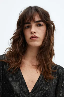 Vestido jacquard lúrex de Mango en Vestidos para argentina