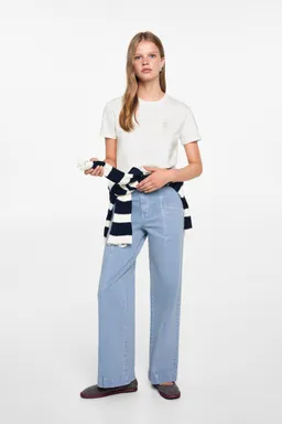 Camiseta estampada algodón de Mango Teen en Remeras para argentina
