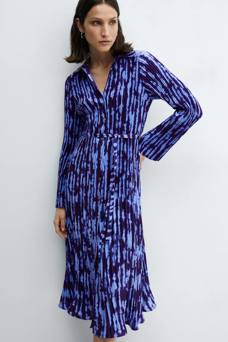 Vestido camisero con cinturón de Mango en Vestidos para argentina