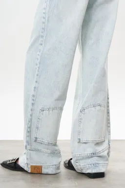 Jean denim pantalón ancho de Magda en Pantalones para argentina
