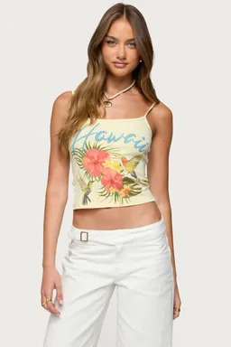 Musculosa hawaii babe de Edikted en Tops para argentina