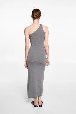Vestido asimétrico lurex de Mango Teen en Vestidos para argentina