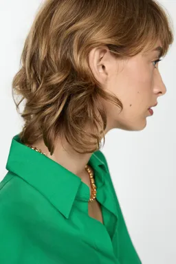 Camisa fluida lyocell de Mango en Camisas para argentina