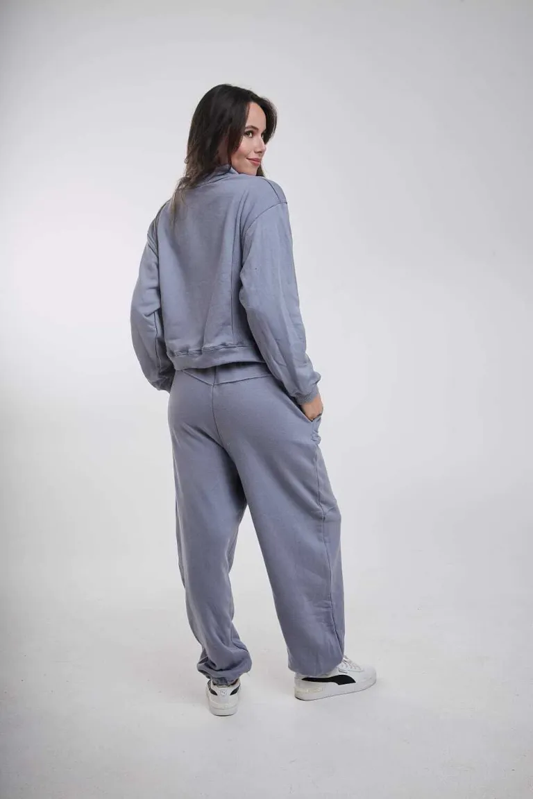 Pantalón jogger negro con recortes y puño para mujer de Belle en Pantalones para argentina