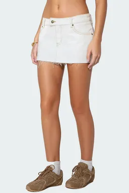 Mini faldapantalón denim lazo de Edikted en Shorts para argentina