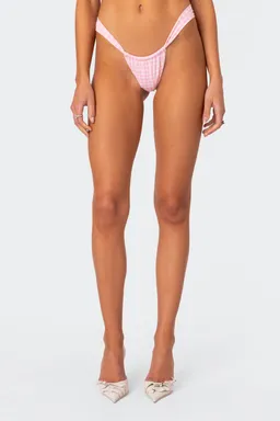 Bombacha bikini estampado vichy de Edikted en Swimwear y Beachwear para argentina