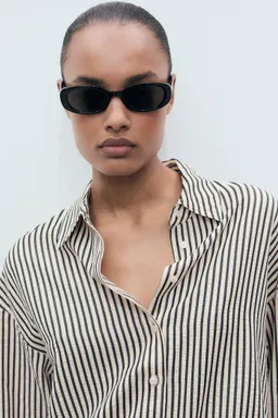 Camisa rayas con textura de Mango en Camisas para argentina