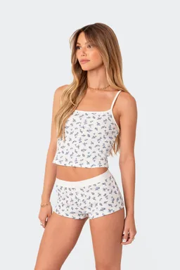 Musculosa waffle pamper de Edikted en Tops para argentina