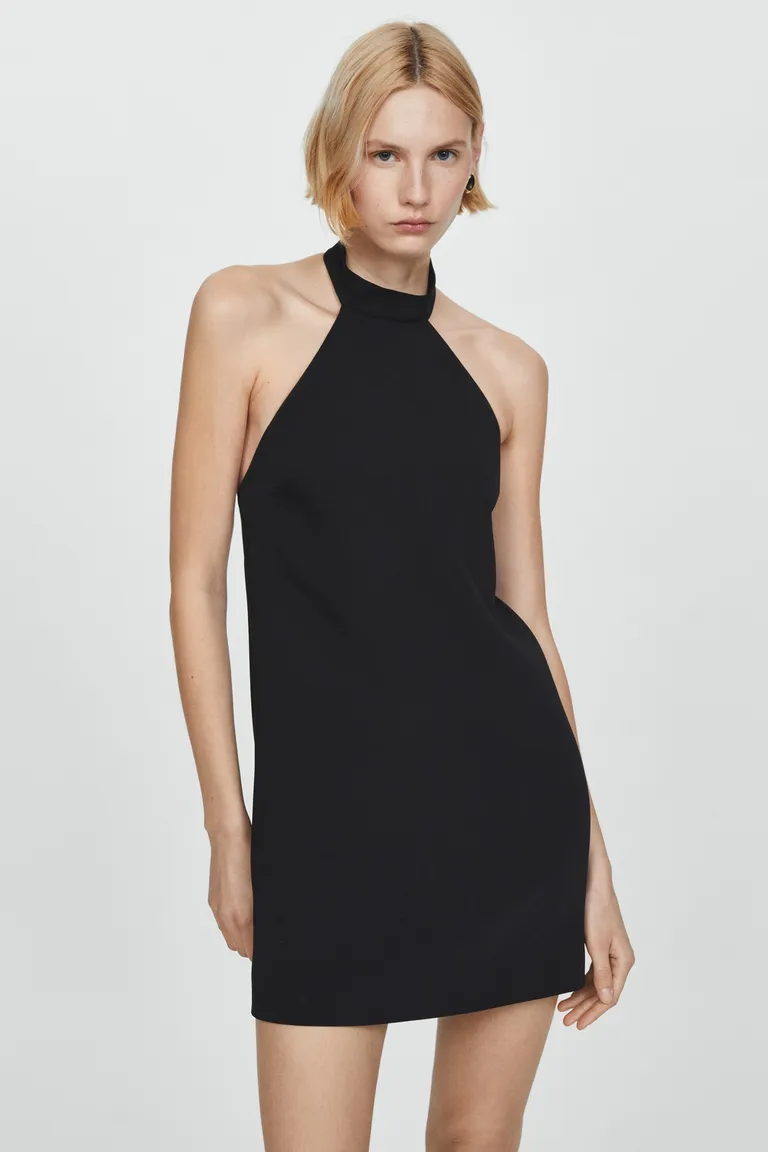 Vestido halter espalda descubierta de Mango en Vestidos para argentina