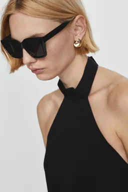 Vestido halter espalda descubierta de Mango en Vestidos para argentina