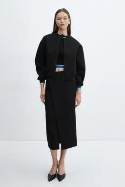 Chaqueta bomber cremallera de Mango en Chaquetas para argentina