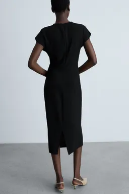 Vestido midi con nudo de Mango en Vestidos para argentina
