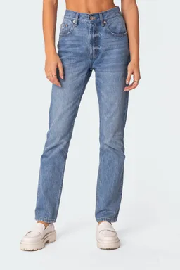 Jeans recto tiro alto swift de Edikted en Pantalones para argentina