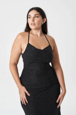 Vestido Largo Metalizado de Ginger en Vestidos para argentina
