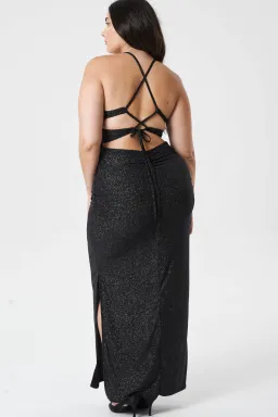 Vestido Largo Metalizado de Ginger en Vestidos para argentina