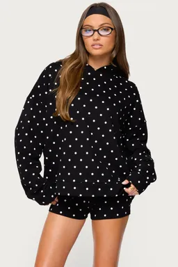 Buzo chelsie lunares con capucha de Edikted en Buzos y Sweaters para argentina